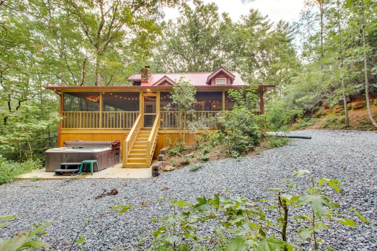 Villa Four Cubs In The Creek Sautee Nacoochee Exterior foto
